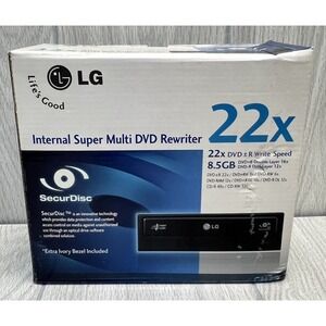 LG Internal Super Multi DVD‎ Rewriter 22x 8.5GB - NEW Open Box